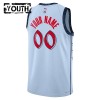 Dres Washington Wizards Prilagođeni Nike 2024-25 City Edition Plava Swingman - Dječji